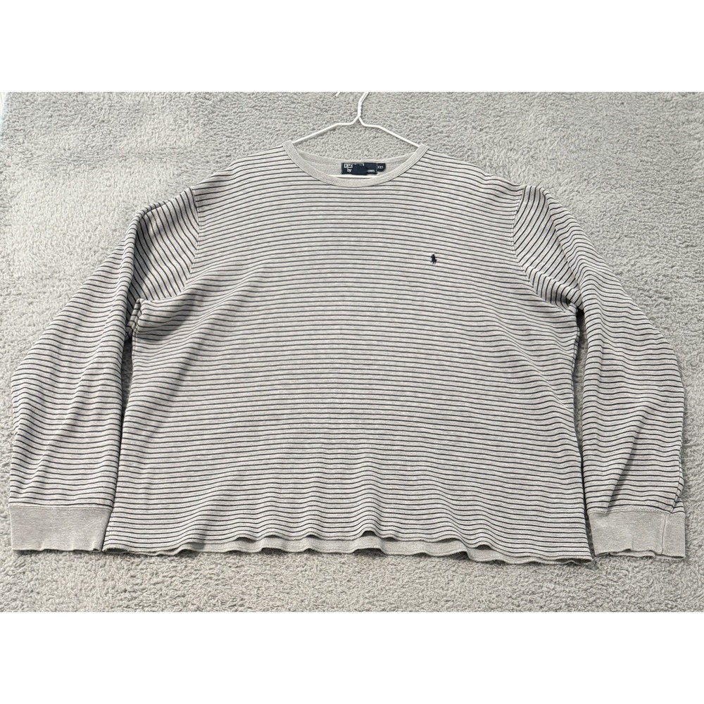 POLO‎ By RALPH LAUREN Shirt Striped XXL Cotton WHERE'S WALDO Vintage COTTON